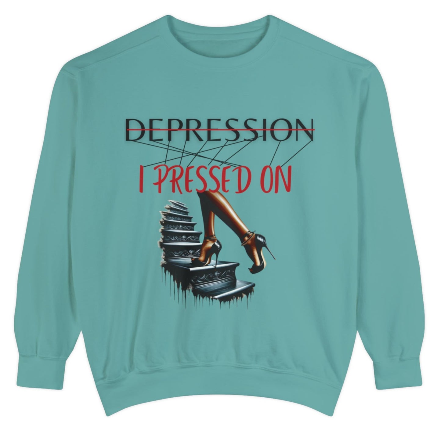 'I Pressed On' Women's Graphic Sweatshirt / Graphic Sweater / Graphic Sweatshirt