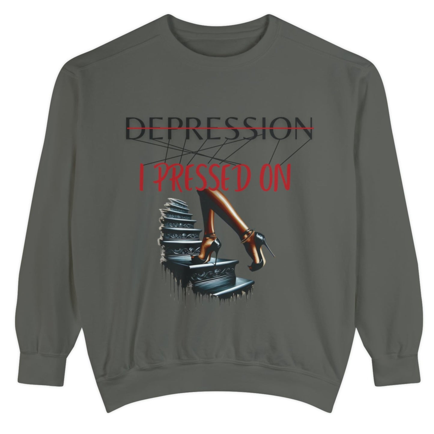 'I Pressed On' Women's Graphic Sweatshirt / Graphic Sweater / Graphic Sweatshirt