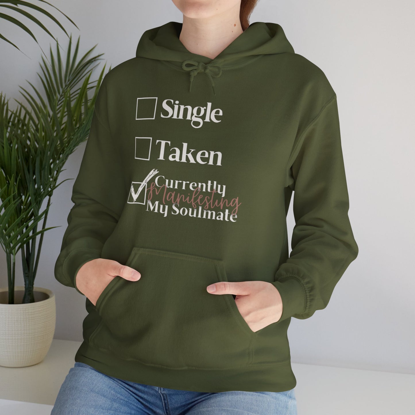 'Manifesting my soulmate' Hoodie / Sweatshirt / Graphic Hoodie or Sweatshirt