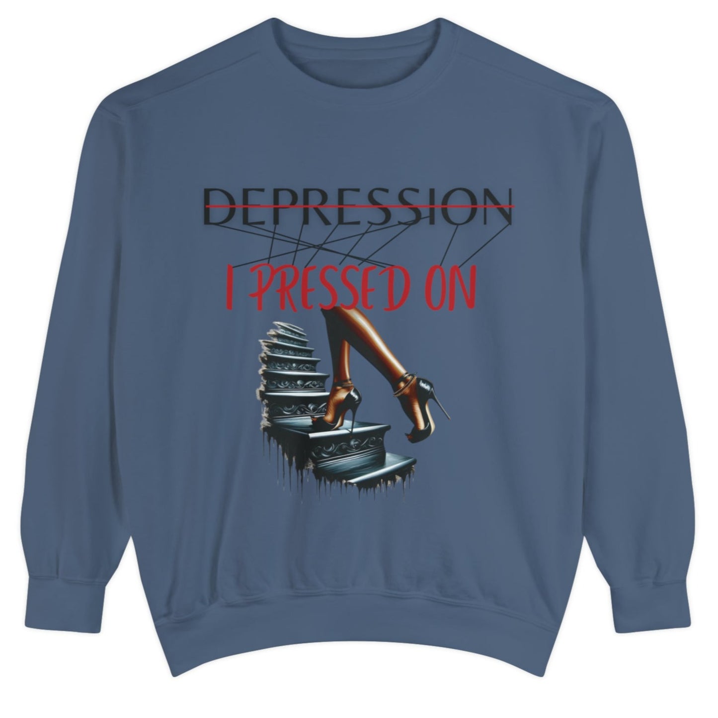 'I Pressed On' Women's Graphic Sweatshirt / Graphic Sweater / Graphic Sweatshirt