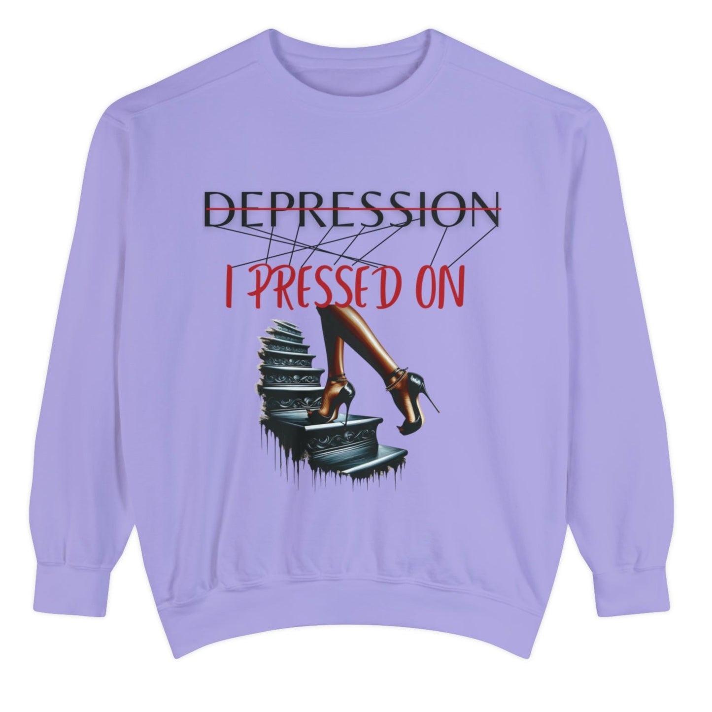 'I Pressed On' Women's Graphic Sweatshirt / Graphic Sweater / Graphic Sweatshirt