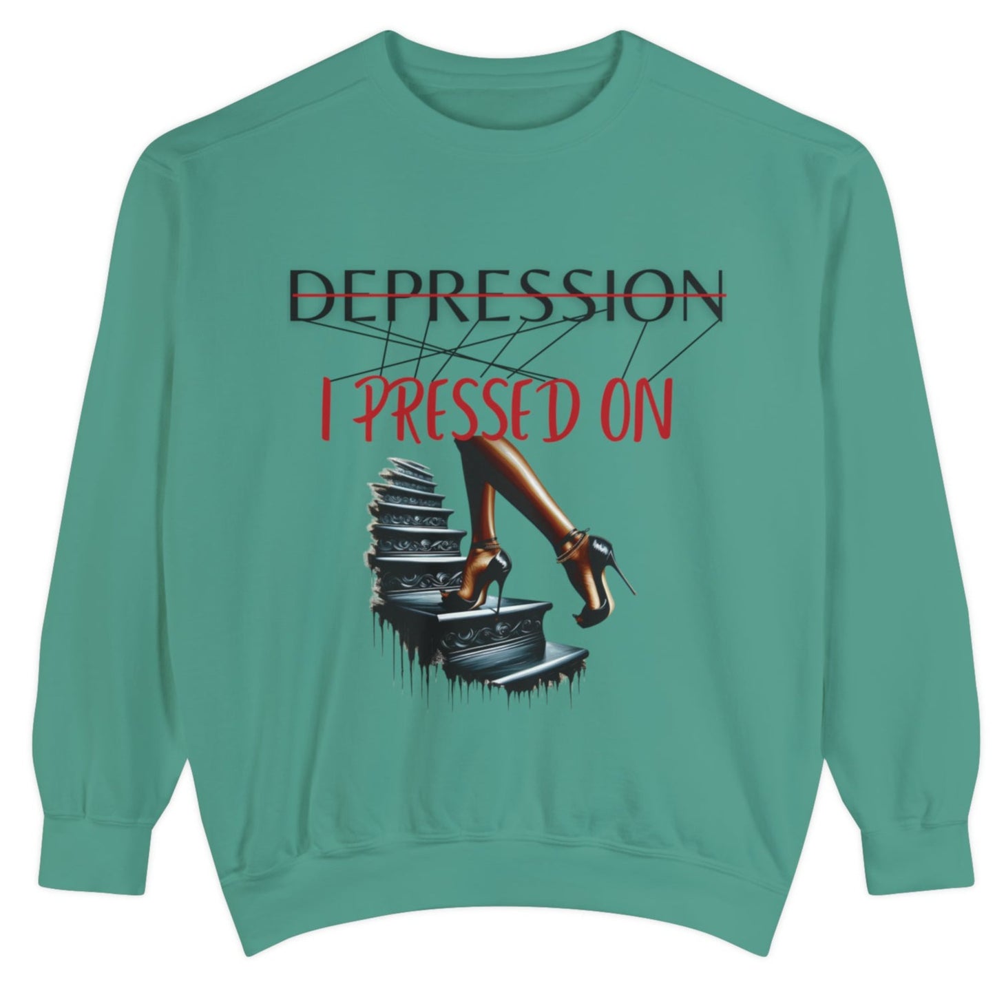 'I Pressed On' Women's Graphic Sweatshirt / Graphic Sweater / Graphic Sweatshirt