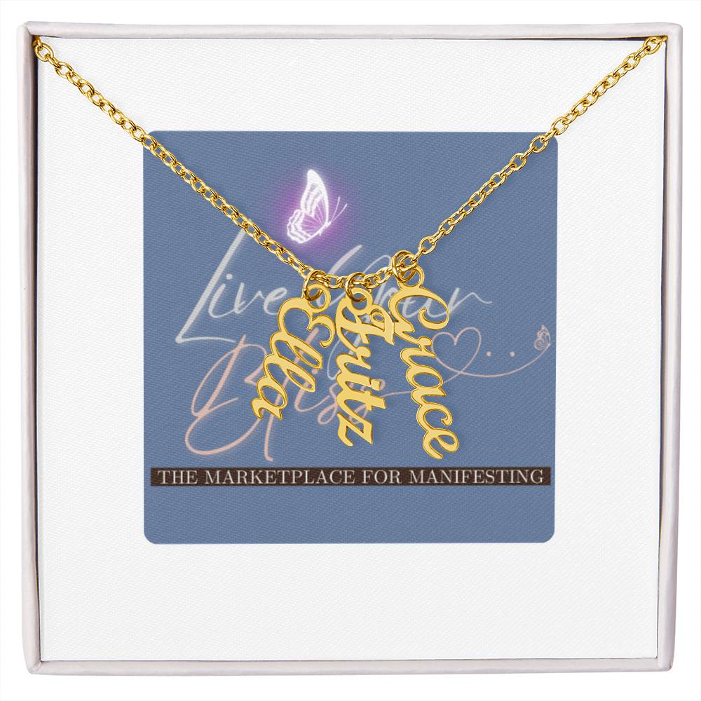 Custom Name Necklace (Gold and Silver)