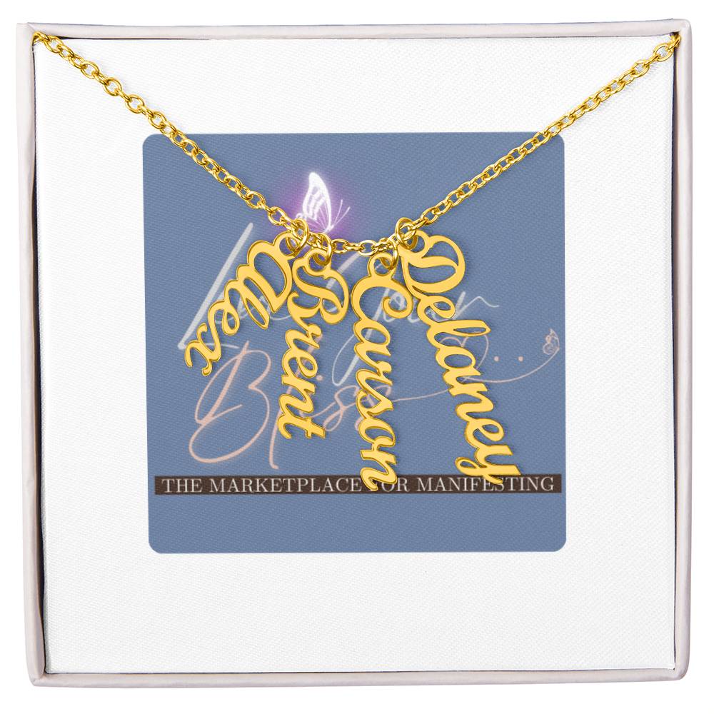 Custom Name Necklace (Gold and Silver)