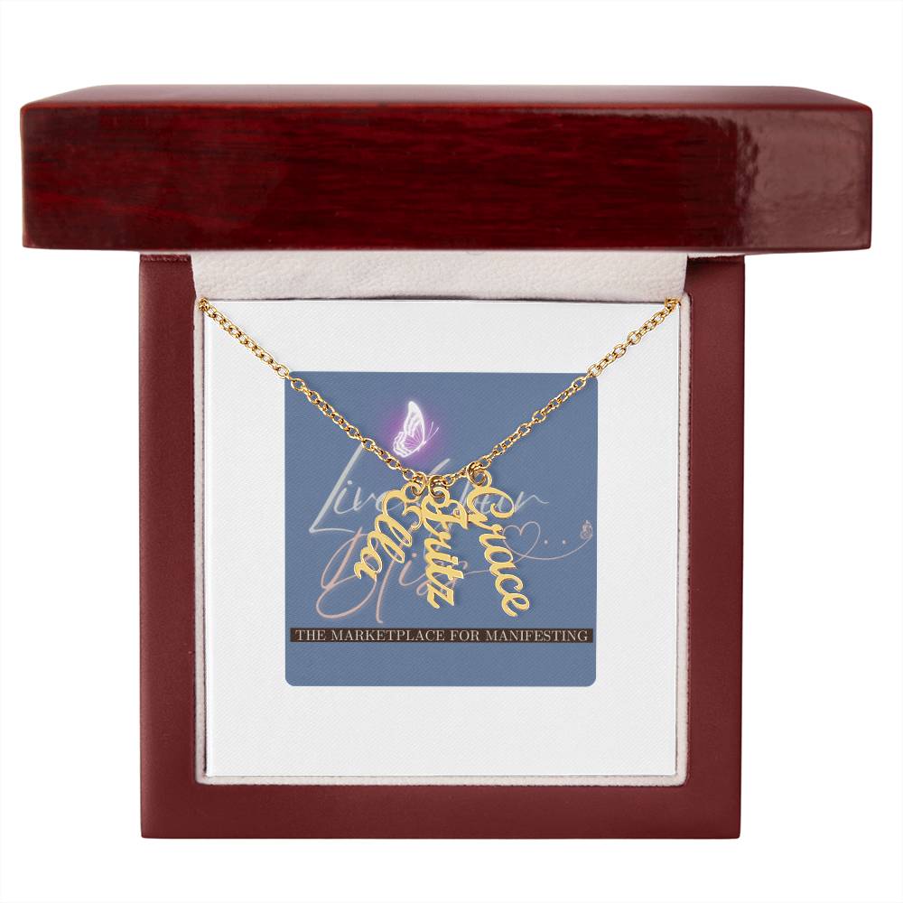 Custom Name Necklace (Gold and Silver)