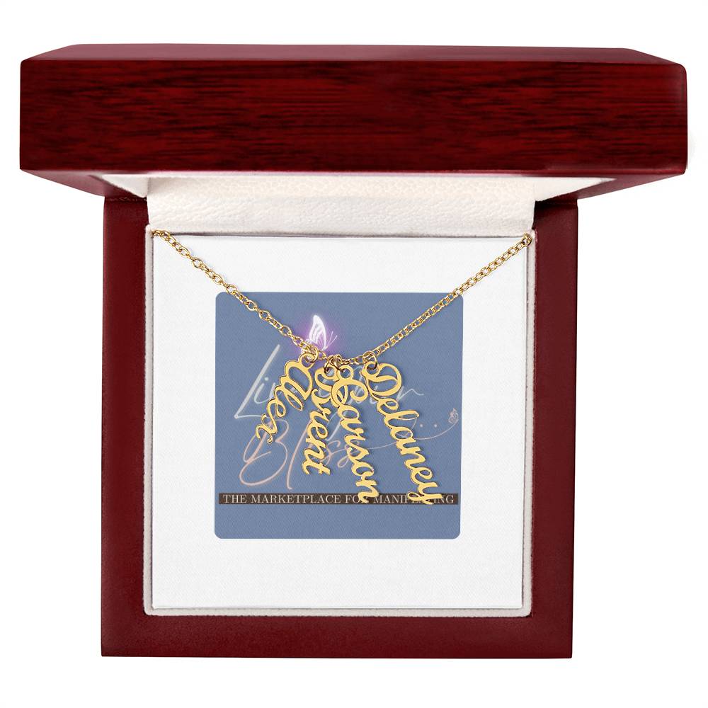 Custom Name Necklace (Gold and Silver)