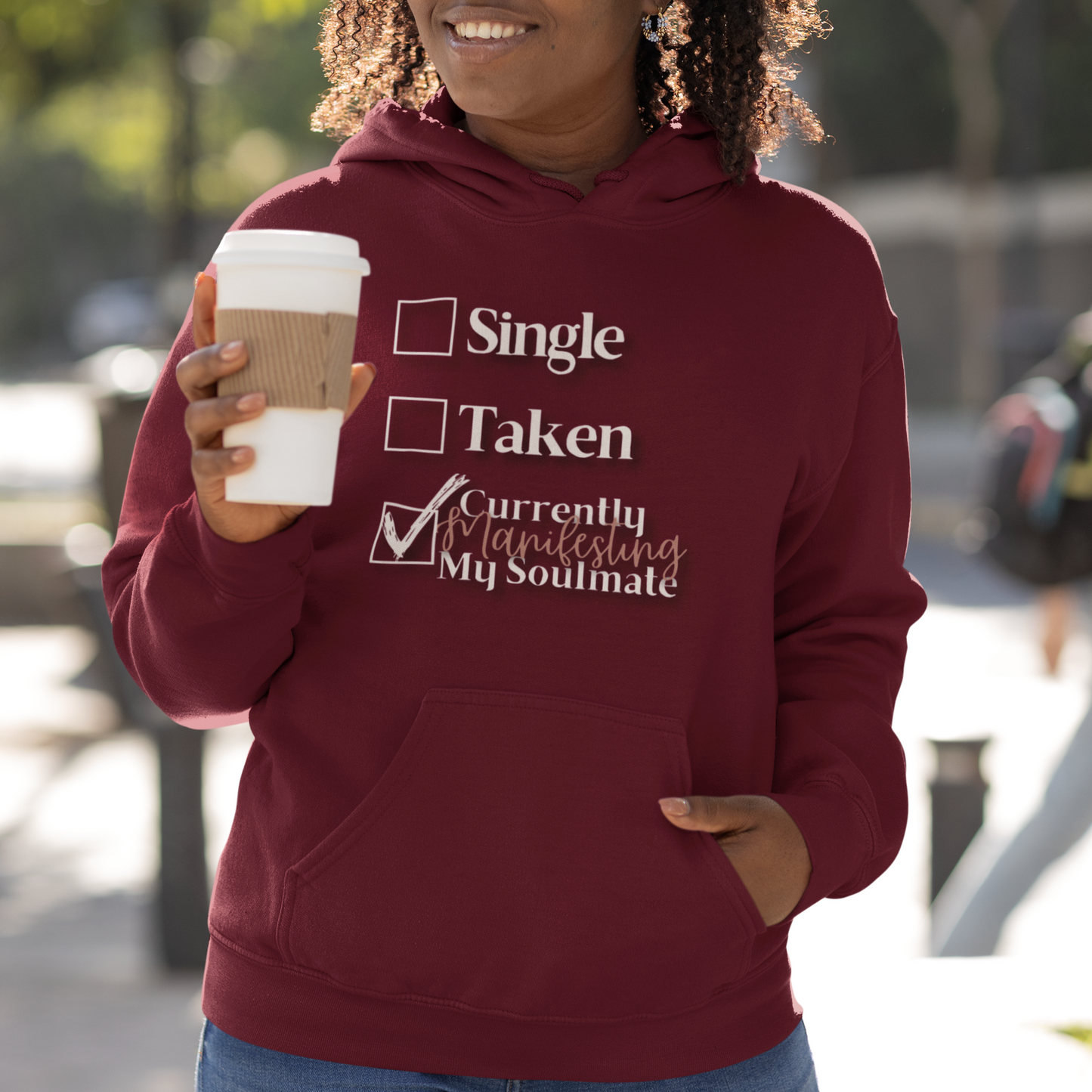 'Manifesting my soulmate' Hoodie / Sweatshirt / Graphic Hoodie or Sweatshirt