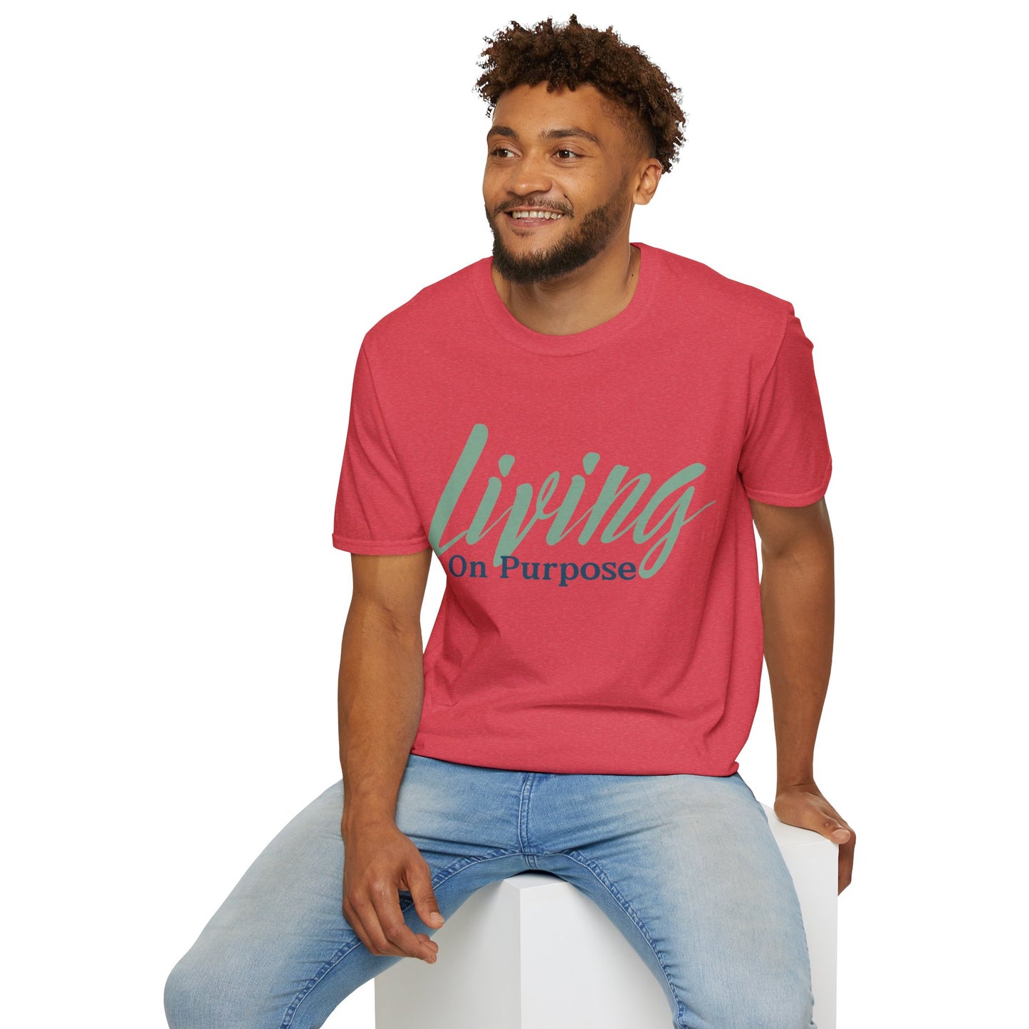 'Living On Purpose' Unisex Graphic T-Shirt/ Unisex Graphic Tee