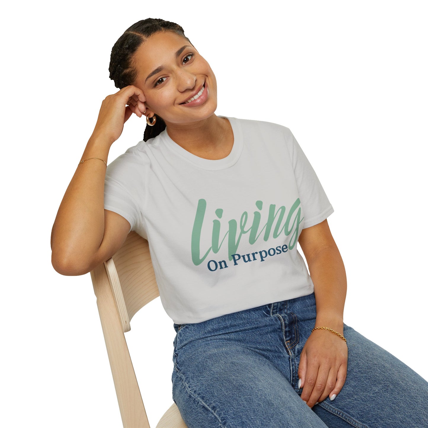 'Living On Purpose' Unisex Graphic T-Shirt/ Unisex Graphic Tee