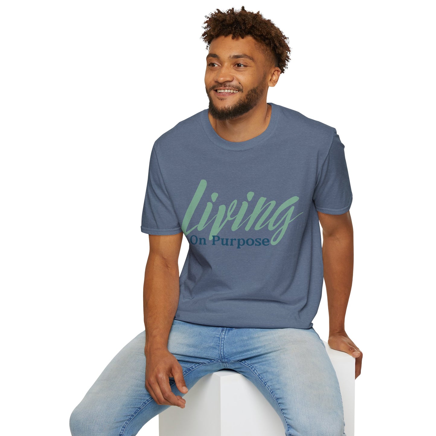 'Living On Purpose' Unisex Graphic T-Shirt/ Unisex Graphic Tee