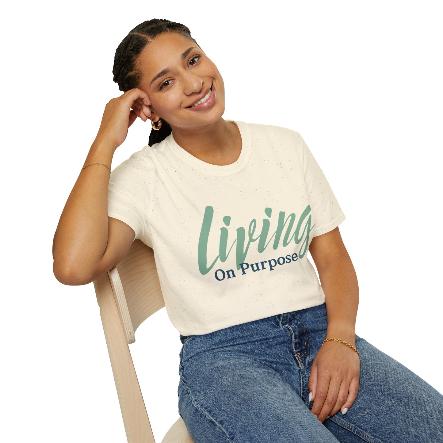 'Living On Purpose' Unisex Graphic T-Shirt/ Unisex Graphic Tee