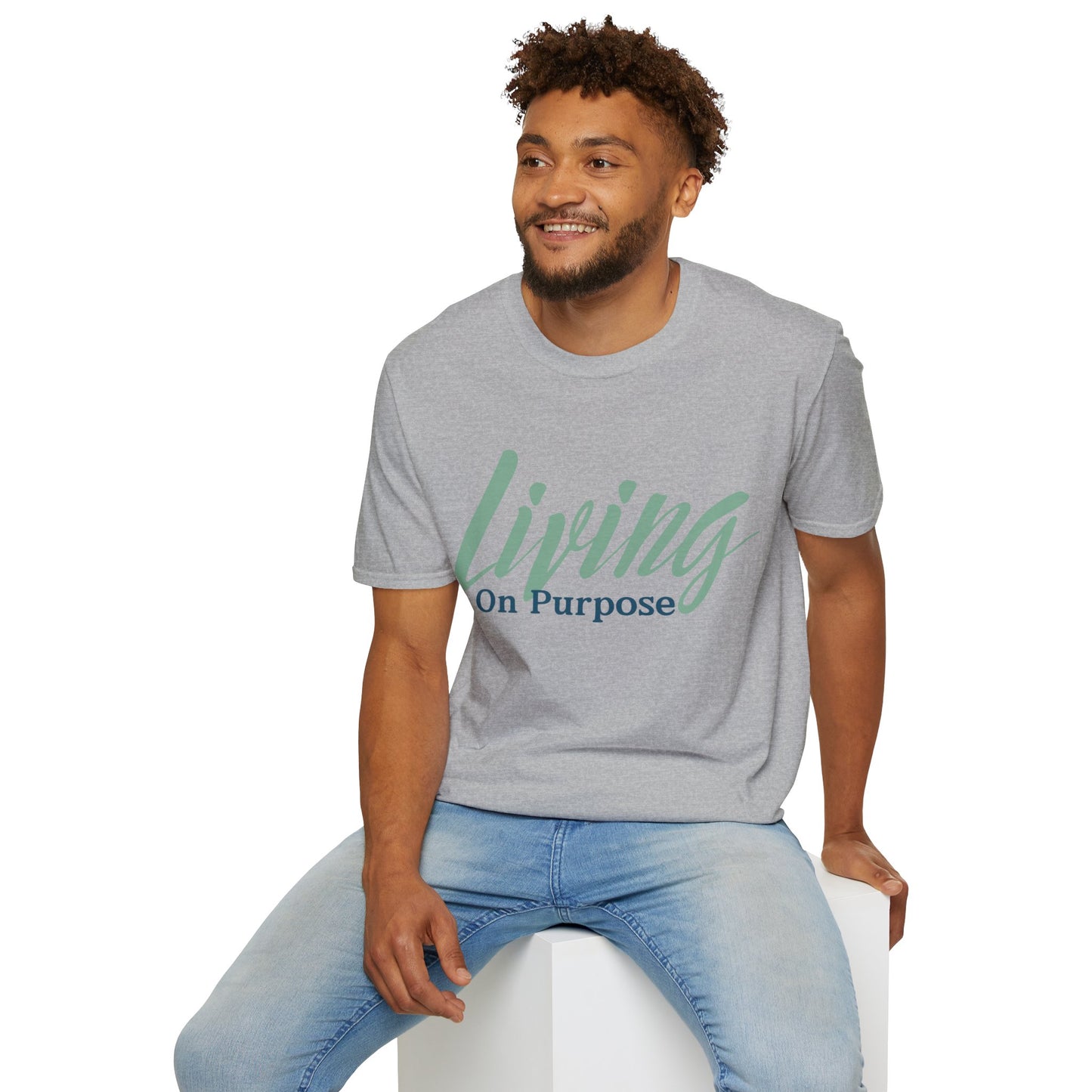 'Living On Purpose' Unisex Graphic T-Shirt/ Unisex Graphic Tee