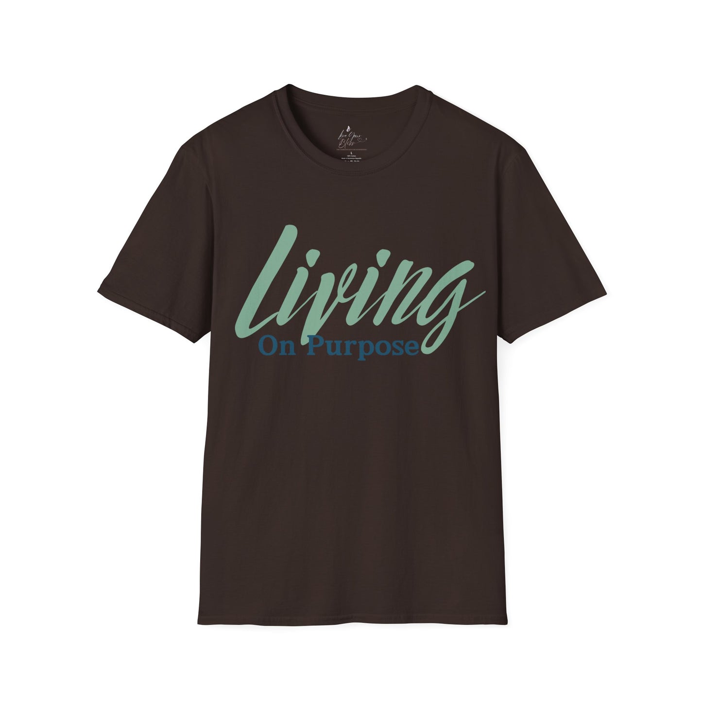 'Living On Purpose' Unisex Graphic T-Shirt/ Unisex Graphic Tee