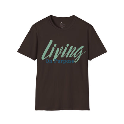 'Living On Purpose' Unisex Graphic T-Shirt/ Unisex Graphic Tee