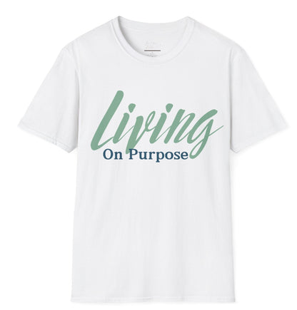 'Living On Purpose' Unisex Graphic T-Shirt/ Unisex Graphic Tee