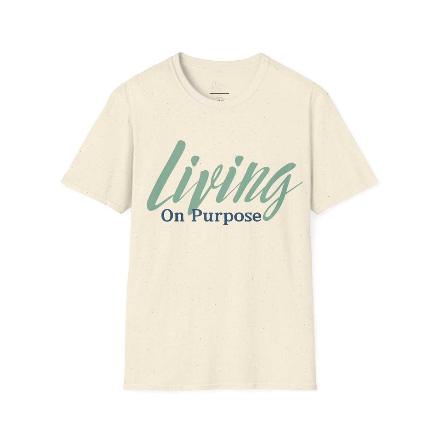 'Living On Purpose' Unisex Graphic T-Shirt/ Unisex Graphic Tee