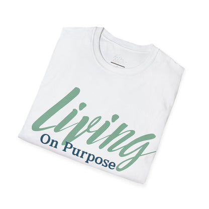 'Living On Purpose' Unisex Graphic T-Shirt/ Unisex Graphic Tee