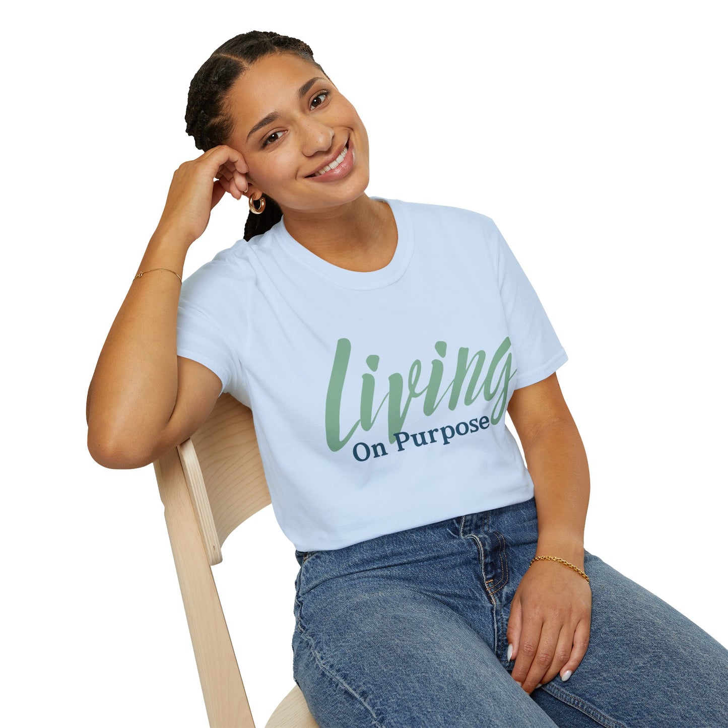 'Living On Purpose' Unisex Graphic T-Shirt/ Unisex Graphic Tee