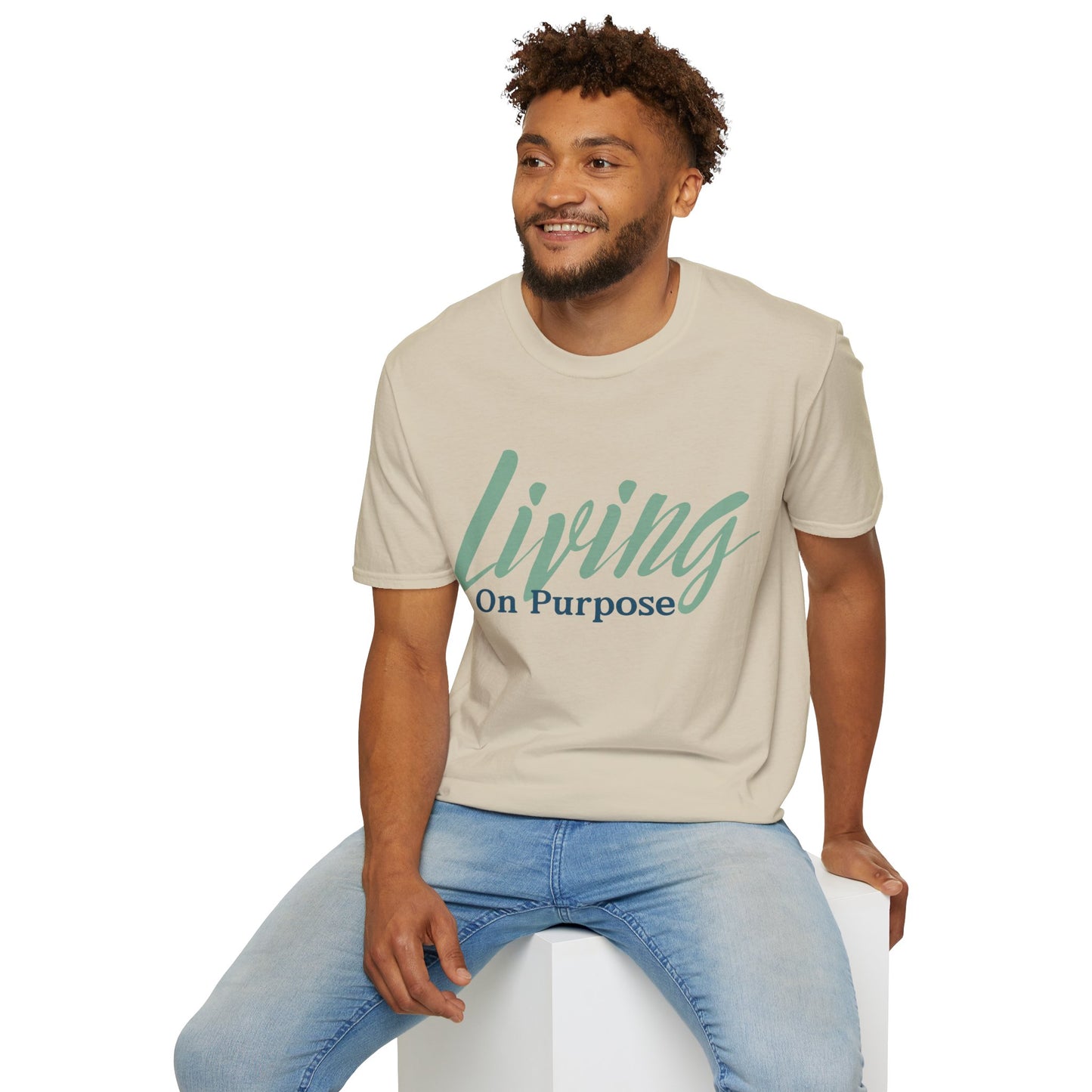 'Living On Purpose' Unisex Graphic T-Shirt/ Unisex Graphic Tee