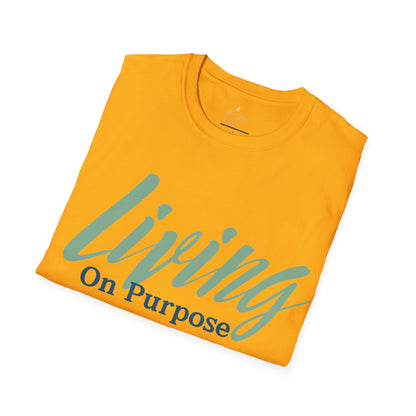 'Living On Purpose' Unisex Graphic T-Shirt/ Unisex Graphic Tee