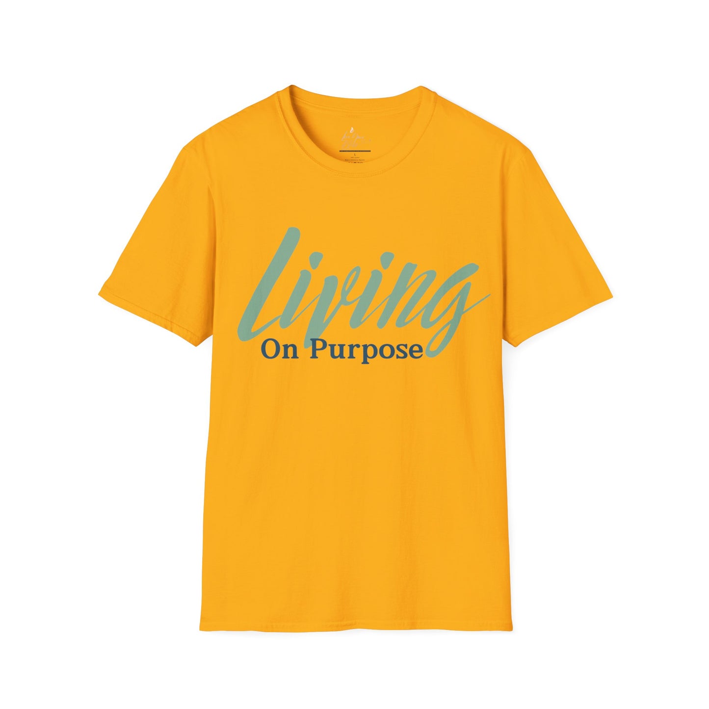 'Living On Purpose' Unisex Graphic T-Shirt/ Unisex Graphic Tee