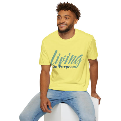 'Living On Purpose' Unisex Graphic T-Shirt/ Unisex Graphic Tee