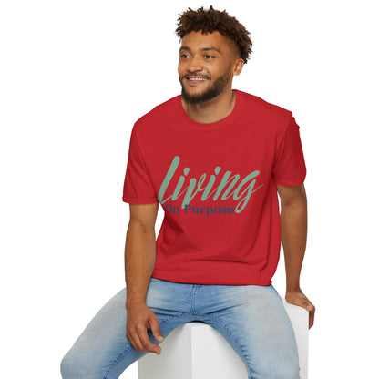 'Living On Purpose' Unisex Graphic T-Shirt/ Unisex Graphic Tee