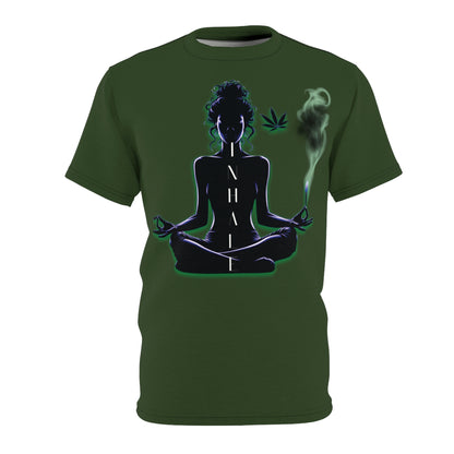 "Inhale" 420 Unisex Graphic T-Shirt / Unisex Graphic Tee