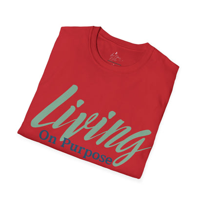 'Living On Purpose' Unisex Graphic T-Shirt/ Unisex Graphic Tee