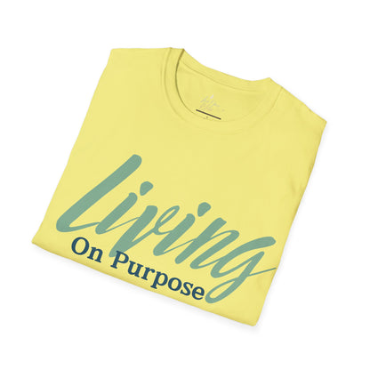 'Living On Purpose' Unisex Graphic T-Shirt/ Unisex Graphic Tee