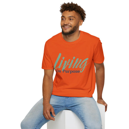 'Living On Purpose' Unisex Graphic T-Shirt/ Unisex Graphic Tee