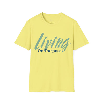 'Living On Purpose' Unisex Graphic T-Shirt/ Unisex Graphic Tee