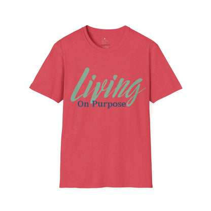 'Living On Purpose' Unisex Graphic T-Shirt/ Unisex Graphic Tee