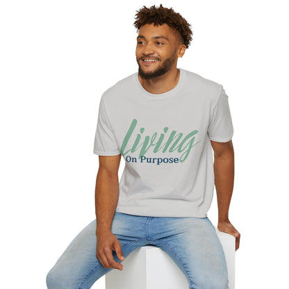 'Living On Purpose' Unisex Graphic T-Shirt/ Unisex Graphic Tee