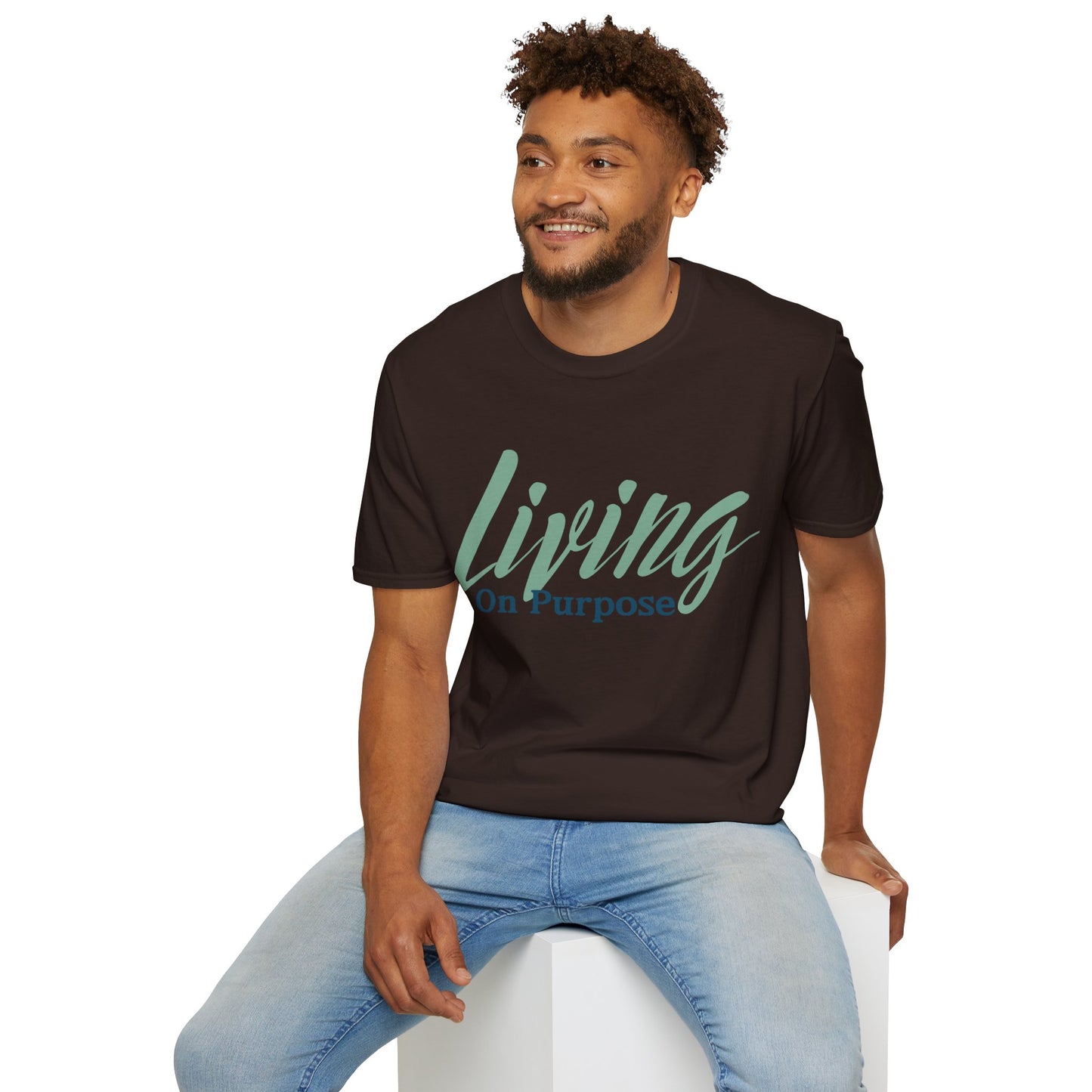 'Living On Purpose' Unisex Graphic T-Shirt/ Unisex Graphic Tee