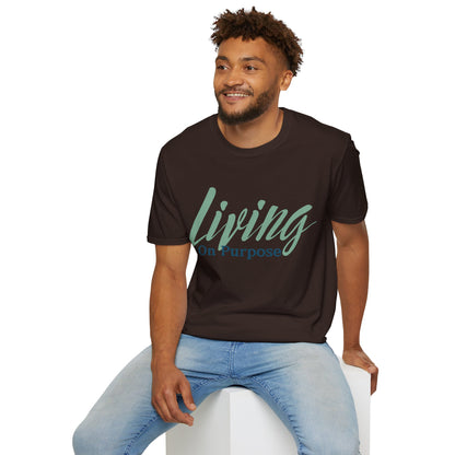 'Living On Purpose' Unisex Graphic T-Shirt/ Unisex Graphic Tee