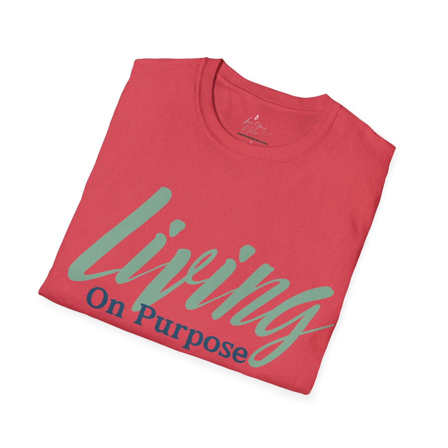 'Living On Purpose' Unisex Graphic T-Shirt/ Unisex Graphic Tee