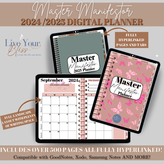 Master Manifestor Digital Planner