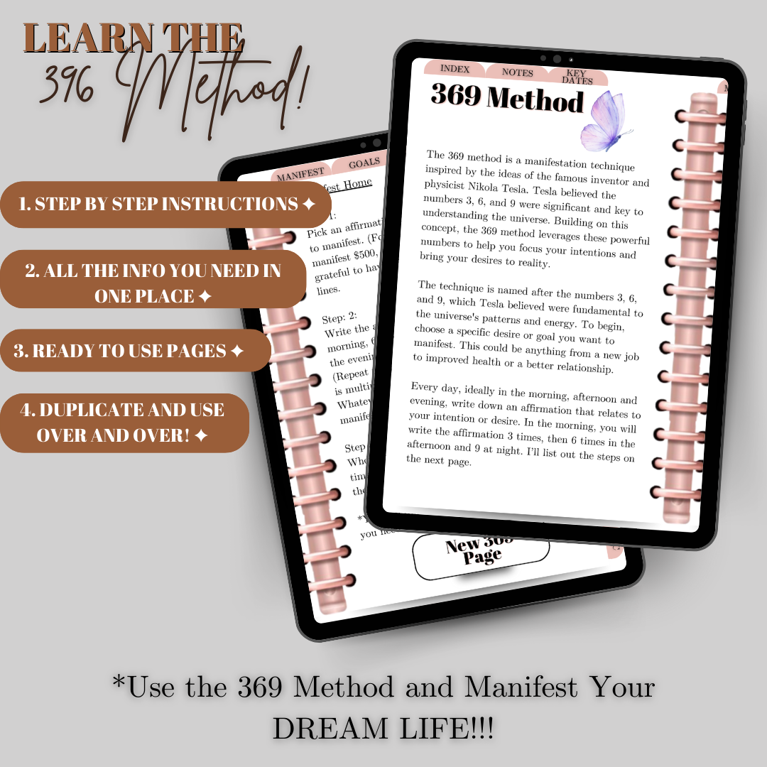 Master Manifestor Digital Planner