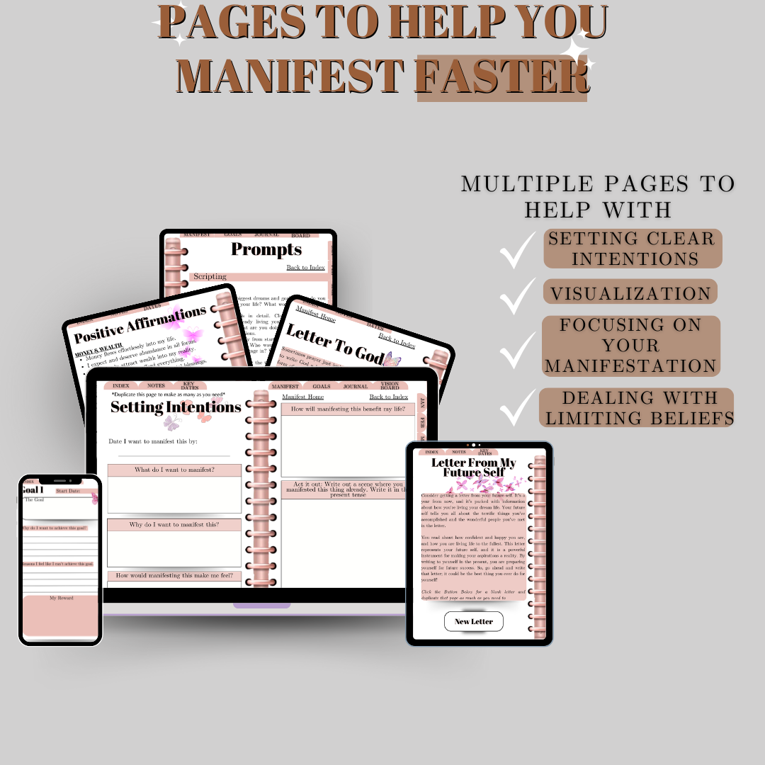 Master Manifestor Digital Planner