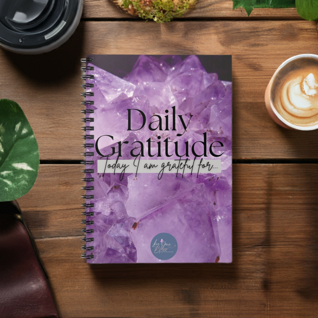 Gratitude Journal / Spiral Journal / Blank Lined Journal