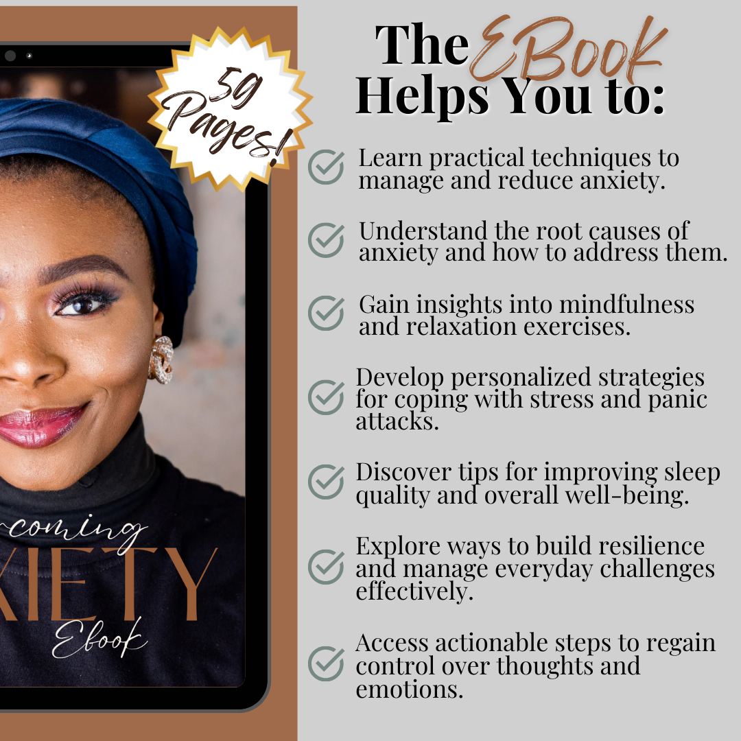 Overcoming Anxiety Ebook and Workbook