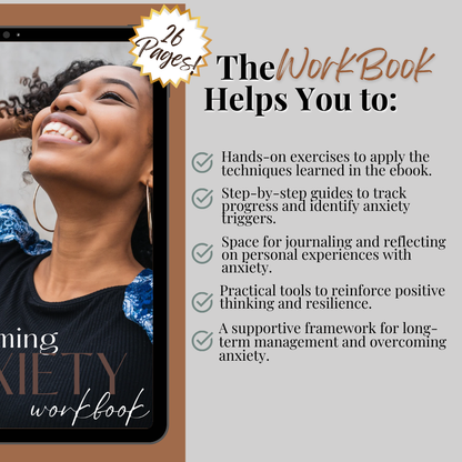 Overcoming Anxiety Ebook and Workbook