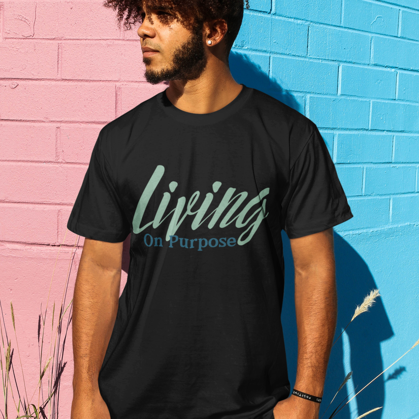 'Living On Purpose' Unisex Graphic T-Shirt/ Unisex Graphic Tee