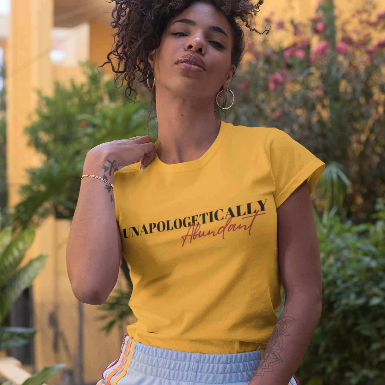 'Unapologetically Abundant' Graphic T-Shirt / Unisex Graphic Tee